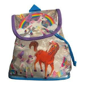 Vintage Lisa Frank Rainbow Chase Mini Backpack